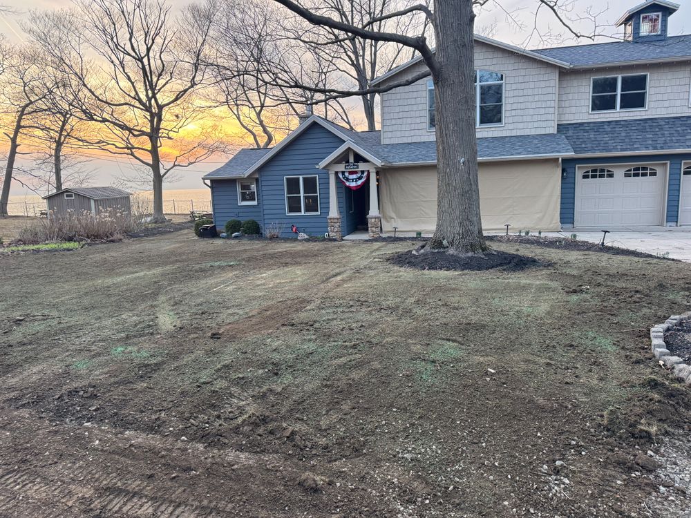 Our Top Dressing service enhances grass health by alleviating soil compaction, improving water and nutrient absorption, and promoting robust root growth for a more vibrant, lush lawn in your yard. for Harpers Landscaping in Fredonia, NY