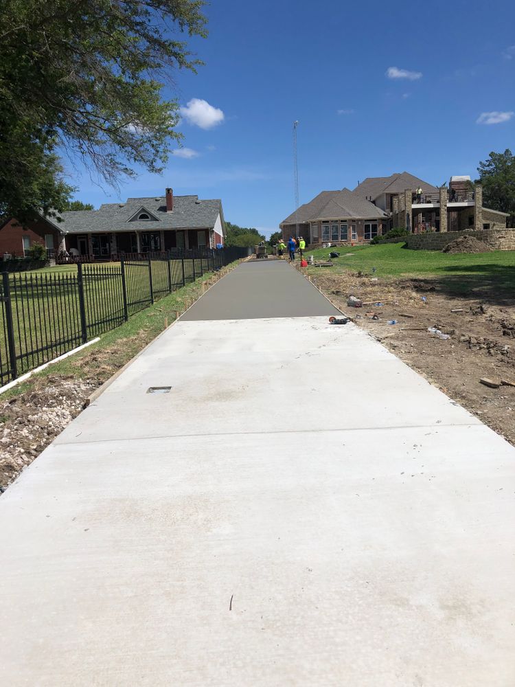 Concrete for BR Construction LLC  in Corsicana, TX