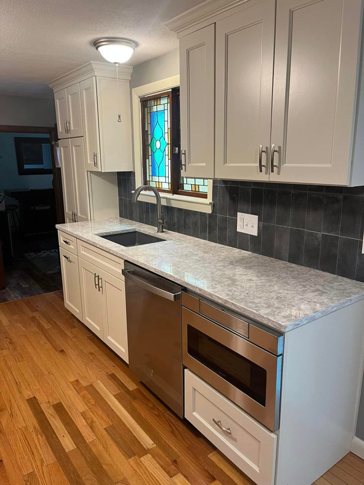 Transform your kitchen into a functional and stylish space with our expert renovation service. From custom cabinets to modern appliances, we'll bring your dream kitchen to life with quality craftsmanship. for J&J Woodworking in Providence, RI