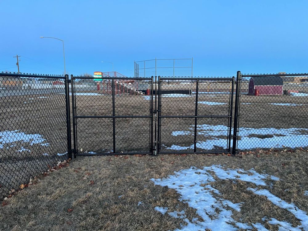 Commercial Fence for Vinyl Creations in Idaho Falls, ID