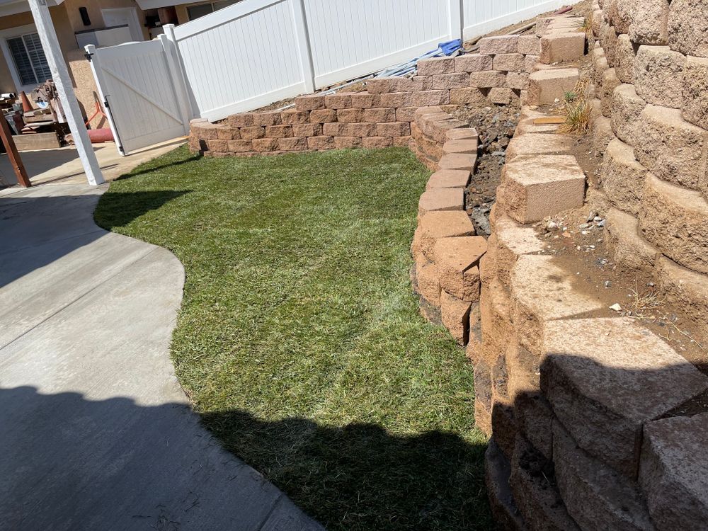 Sod Installations for Aidan Jade Landscaping in Riverside County, CA