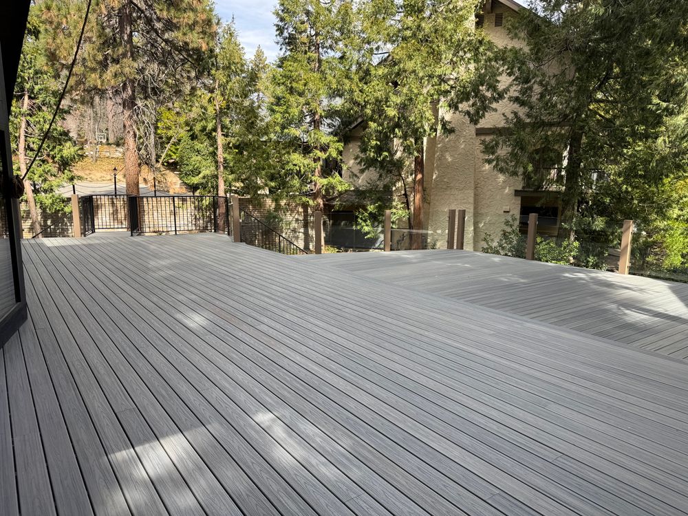 Enhance your outdoor living space with our expert Trex Decking service, offering durable, low-maintenance solutions that combine aesthetics and functionality for a worry-free, beautiful deck experience in any climate. for Prodigy Construction in Lake Arrowhead, CA