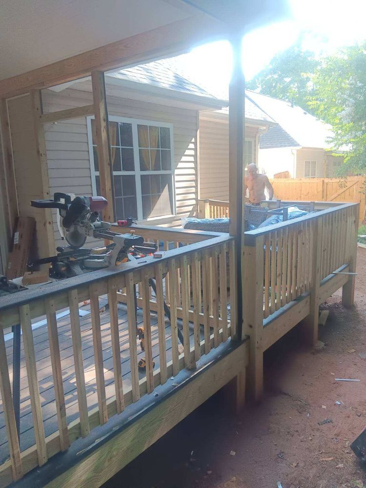 Decking / Fencing for Rescue Grading & Landscaping in Marietta, SC