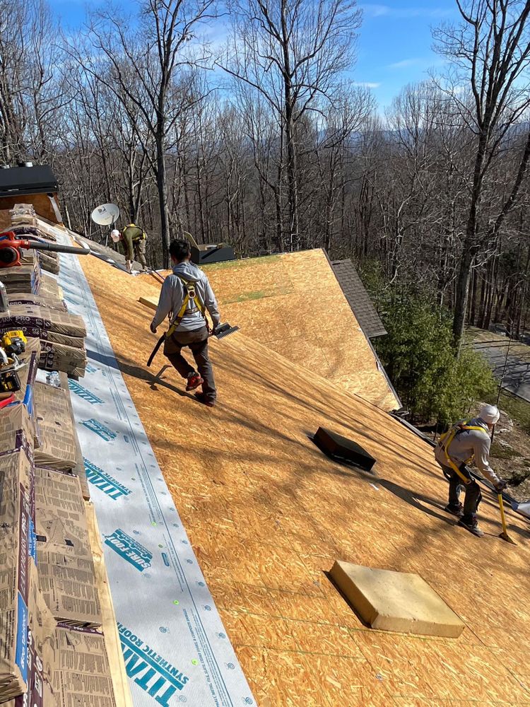 RJ Roofing team in Brevard, NC - people or person