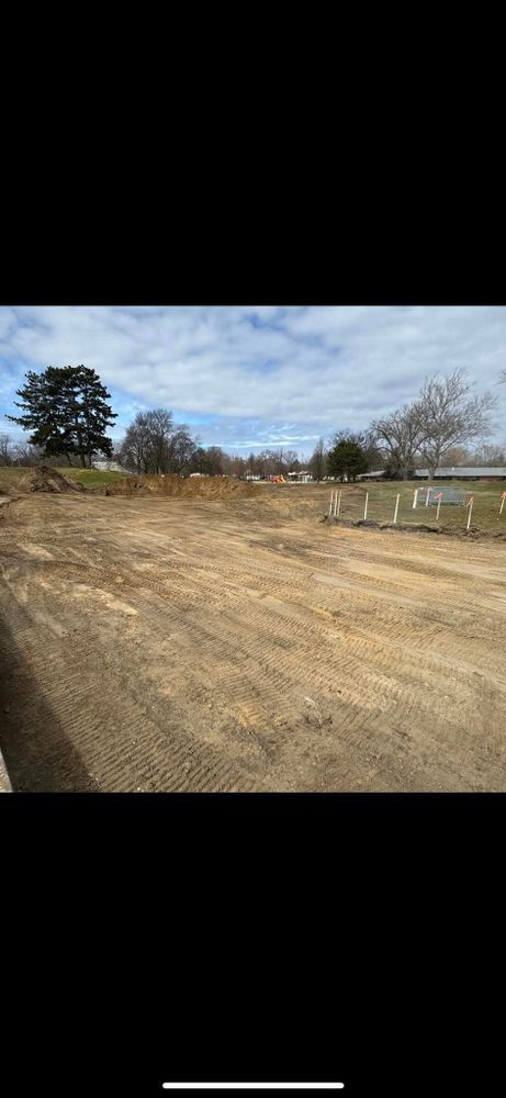 Our Commercial Excavation service offers homeowners professional and efficient land clearing, grading, trenching, and site preparation for construction projects of any size to ensure a solid foundation. for NC Dirt Works in Kingsley, MI