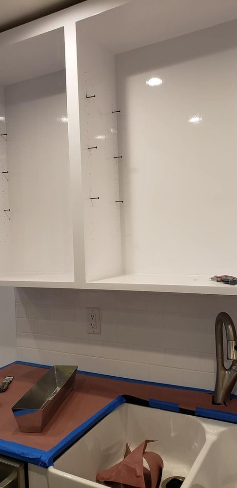 Kitchen Renovation for H&M Construction and Painting in Whitman, MA