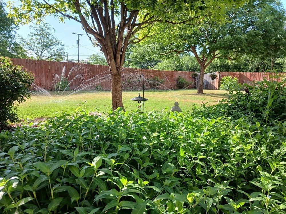 Irrigation Installation for Platinum Landscape Design LLC in San Angelo, Texas