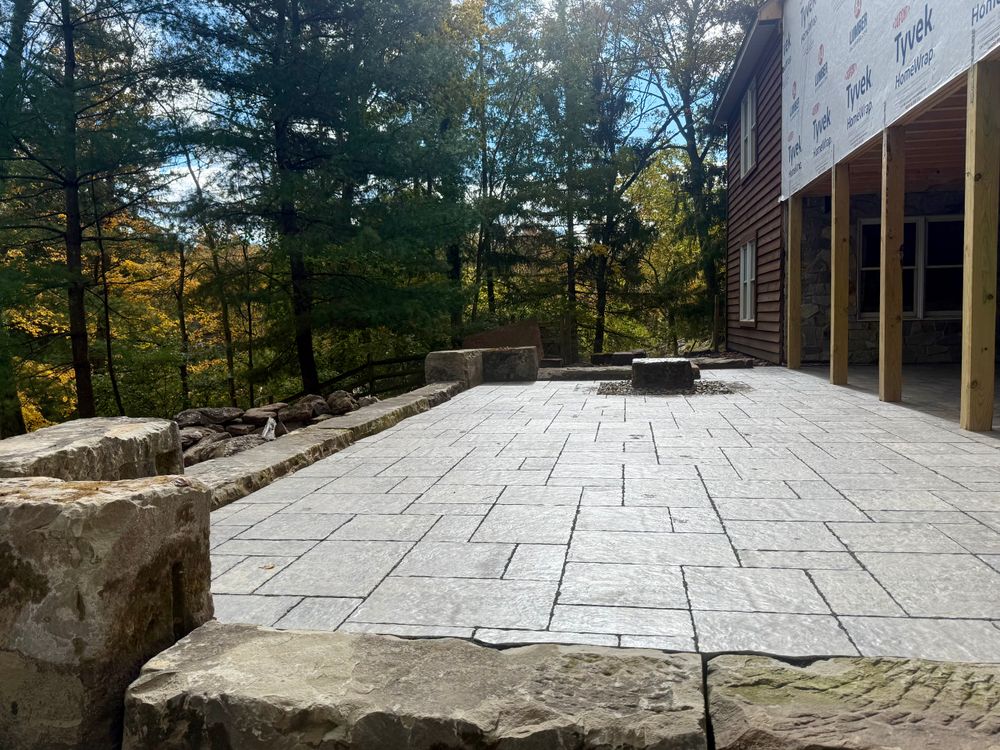 Transform your outdoor space with our expert patio construction services. We design and build customized patios, enhancing your home's beauty and functionality while ensuring long-lasting quality for years of enjoyment. for Hillside Landscape & Design in Chesterland, OH