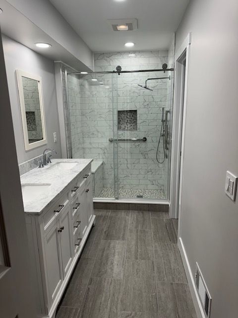 Our expert flooring installation service offers homeowners high-quality options and seamless execution, ensuring durable and aesthetically pleasing floors that enhance the beauty and functionality of your living space. for A&H Home Improvements in Oak Ridge, NJ