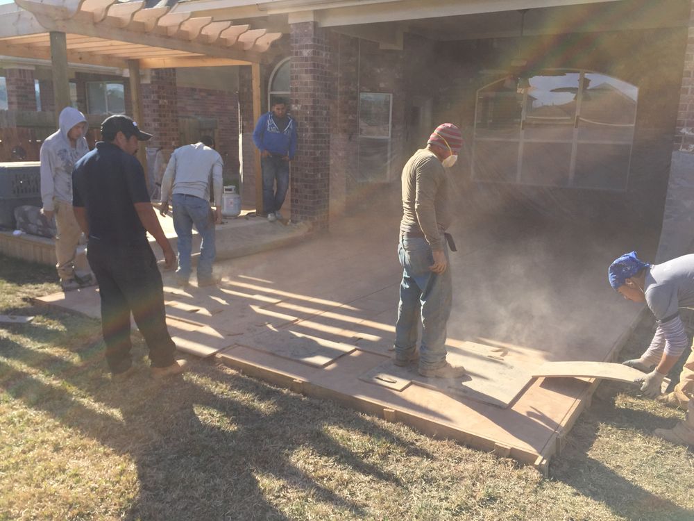 Patios for Texas Curb N Borders in Houston, TX