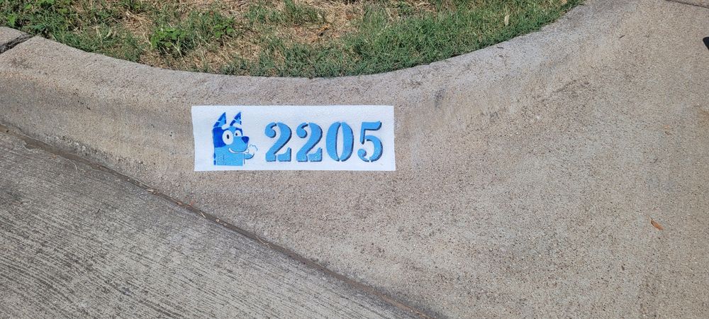 All Photos for Curb Painting 817 in Hurst, TX