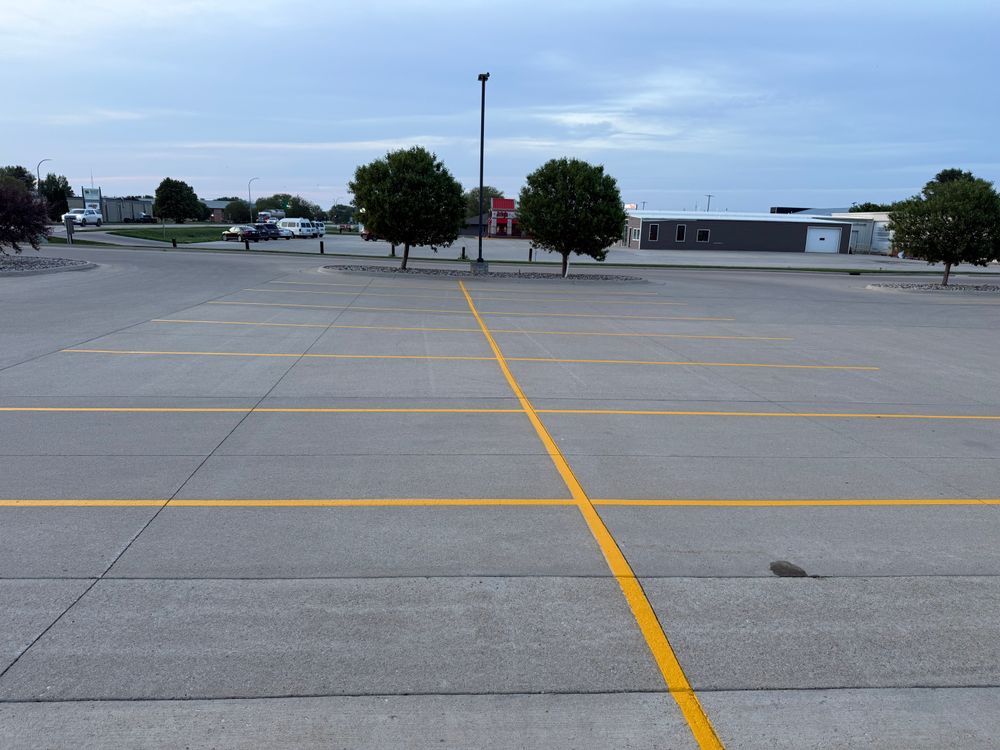 All Photos for Midwest Line Striping LLC in Spirit Lake, IA