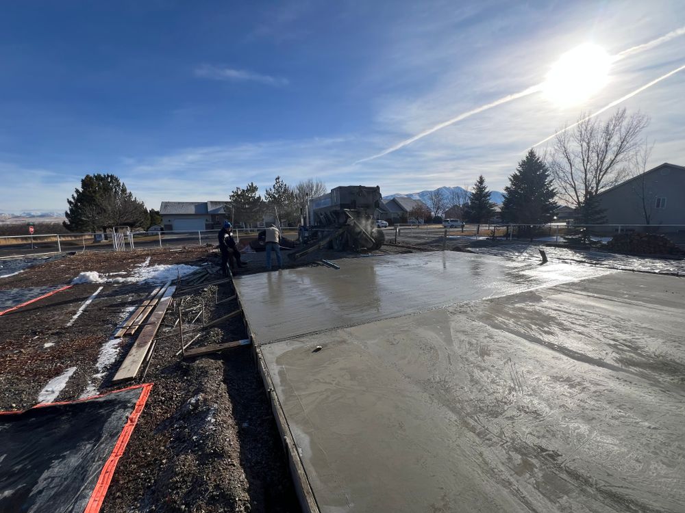 All Photos for Ward Mobile Pour Concrete in Tremonton, UT