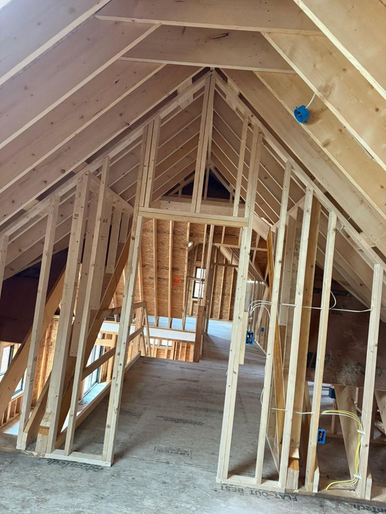 Deck Installation for Sanchez Construction in North Conway, NH