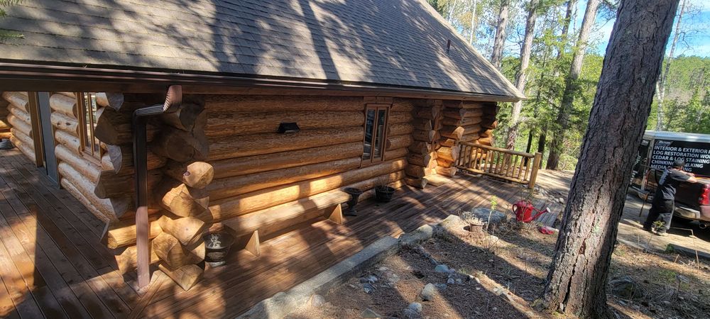 All Photos for 218 Painting & Log Restoration LLC in Britt, MN