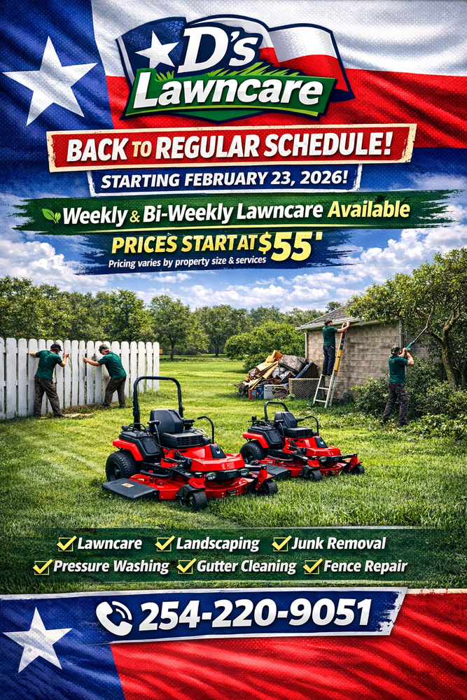 All Photos for D’s Lawncare in Killeen, TX