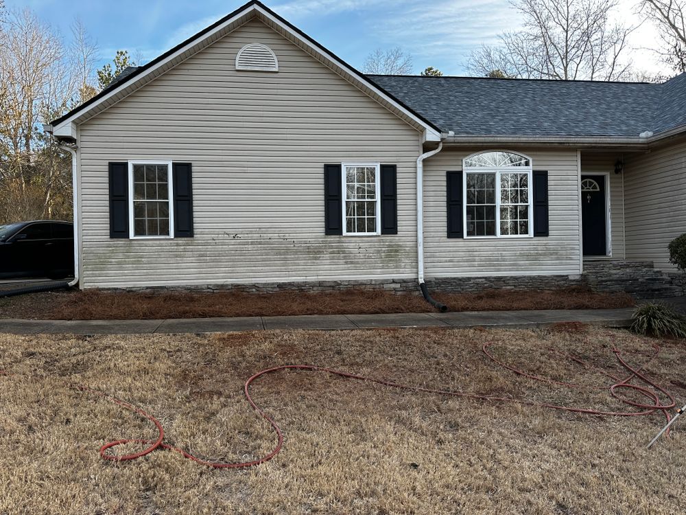 Revitalize your home's exterior with our Professional Pressure Washing & Soft Washing Services, effectively removing dirt and grime to enhance curb appeal while safeguarding surfaces with gentle, precise cleaning techniques. for GA Lawn Care Pros in Jefferson, GA