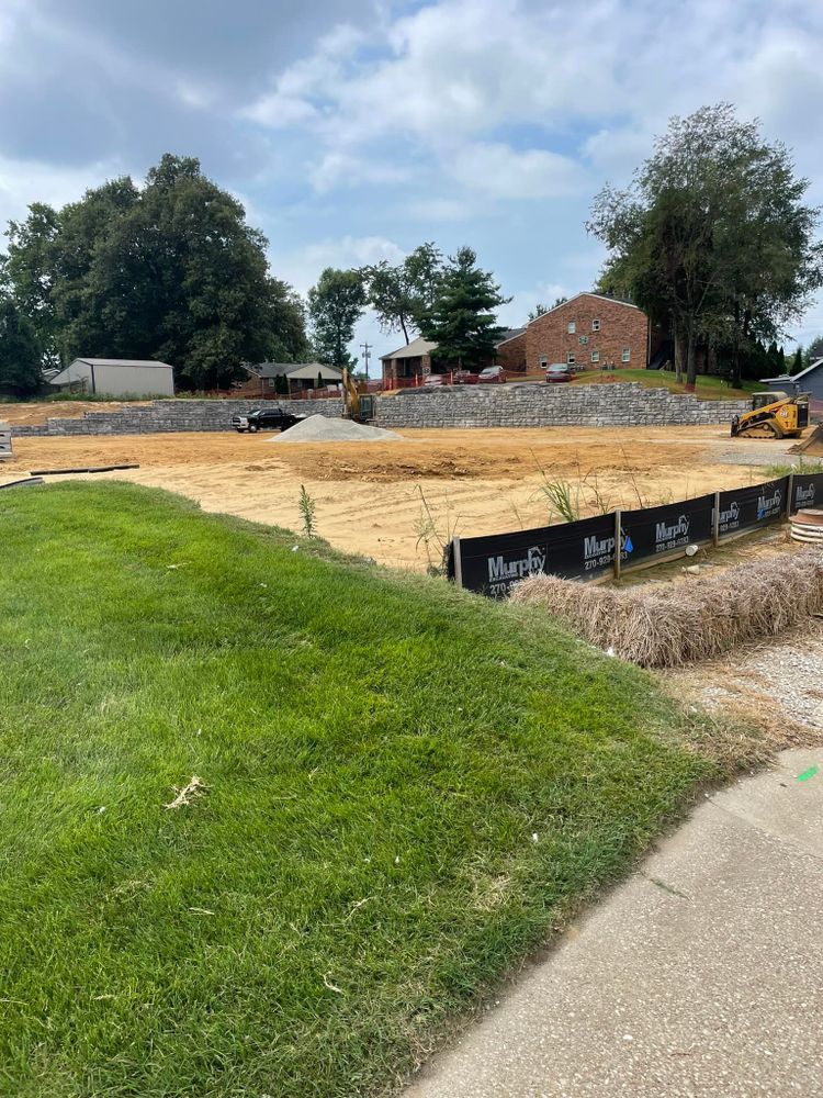 Excavating for Strong Contracting in Lebanon, KY
