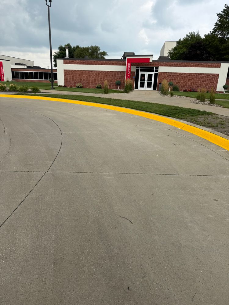 All Photos for Midwest Line Striping LLC in Spirit Lake, IA