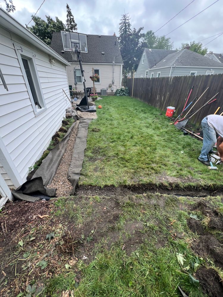 Drainage Systems for Alltimate Outdoor Services in Warren, MI