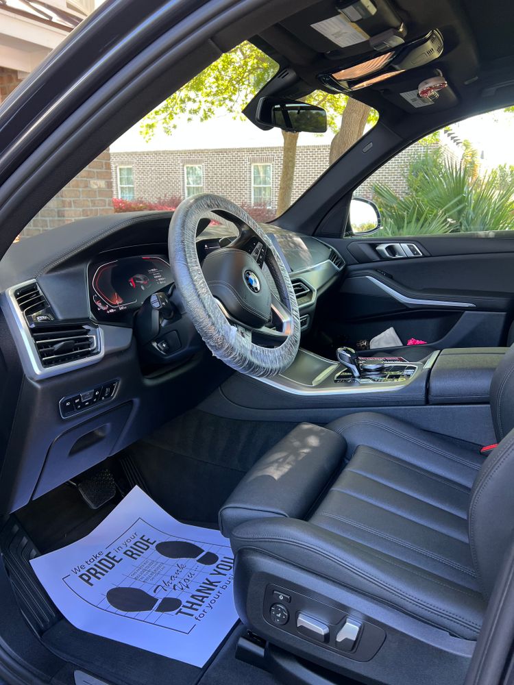 Interior Detailing for Relentless Shine Mobile Detailing in Calabash, NC