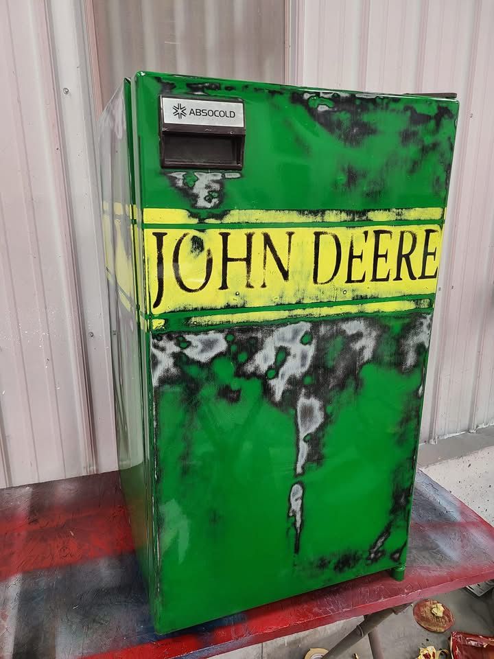 Vintage Refrigerator Projects for Wessels Custom Paint & Restoration in Bad Axe, MI