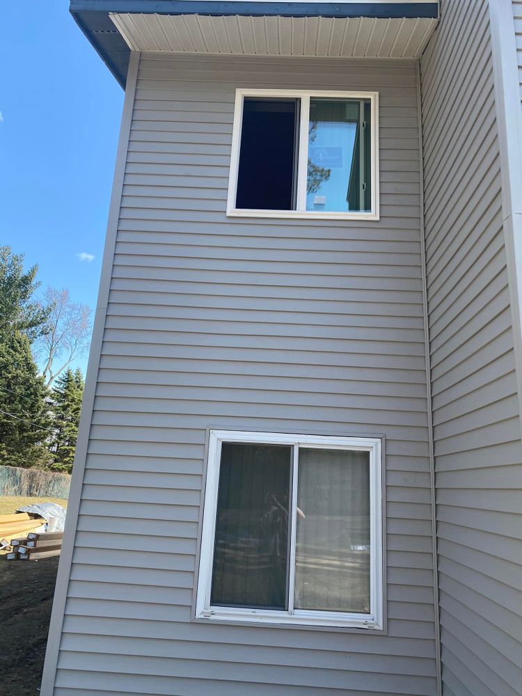 Enhance your home's curb appeal with our expert powerwashing service, effectively removing dirt, grime, and stains from various surfaces to restore their original beauty and ensure a clean, refreshed appearance. for Rodge Dawg Services and Property Management LLC in Port Huron, MI