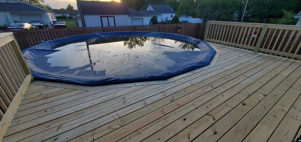 Pool Deck for Dead Tree General Contracting in Carbondale, Illinois