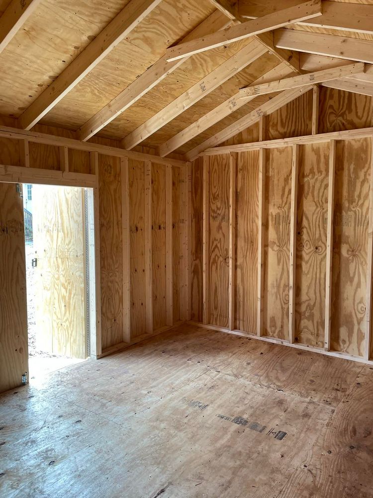 Transform your home with our Custom Garage Construction service. From designing to building, we create a personalized space that suits your needs, enhances curb appeal, and adds value to your property. for Shamrock Shed and Garage in Charlotte , NC