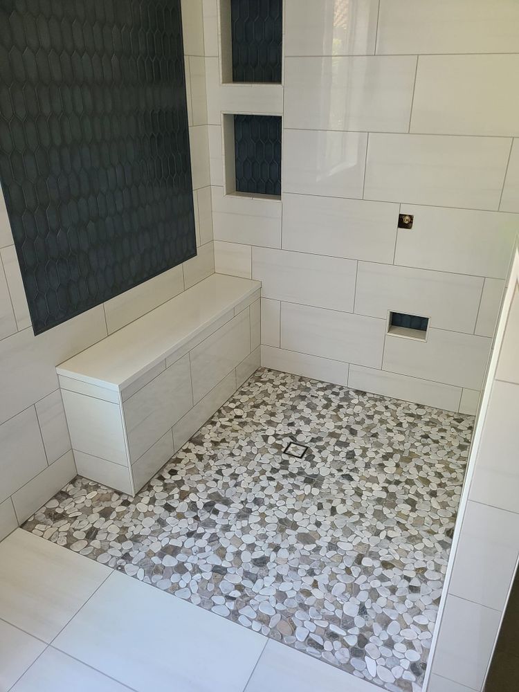 Bathroom Tiling for Cox Tile and Stone in Clinton, UT