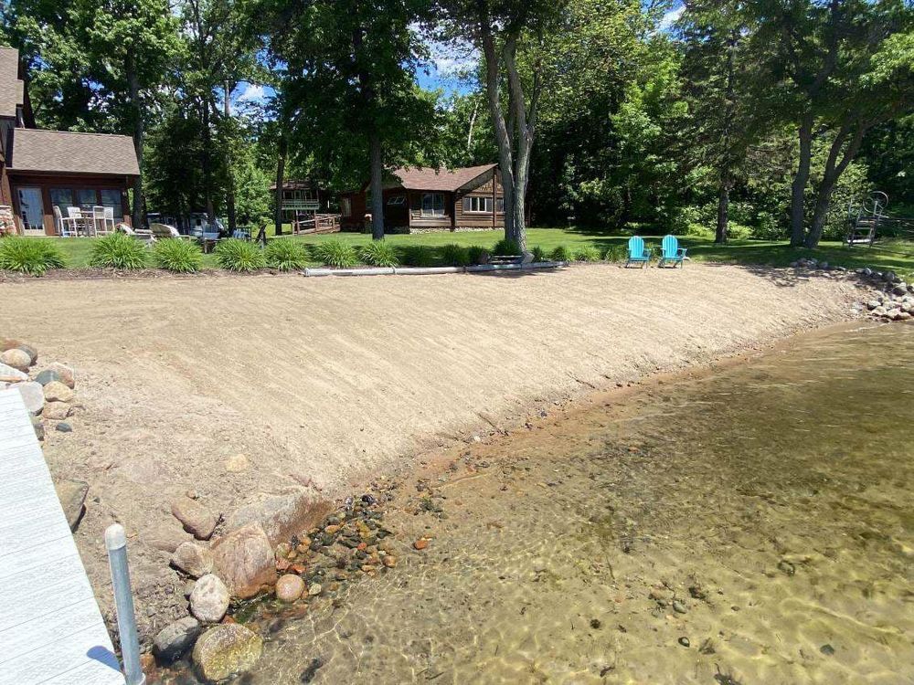 Landscaping for JT’s Underwater Landscaping in Brainerd, MN