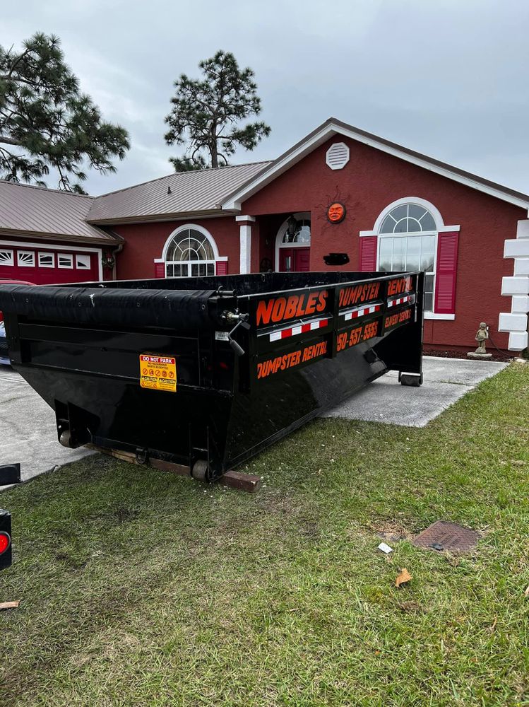 20 Yard Dumpster Rental for Nobles Dumpster Rental in Panama City Beach , FL