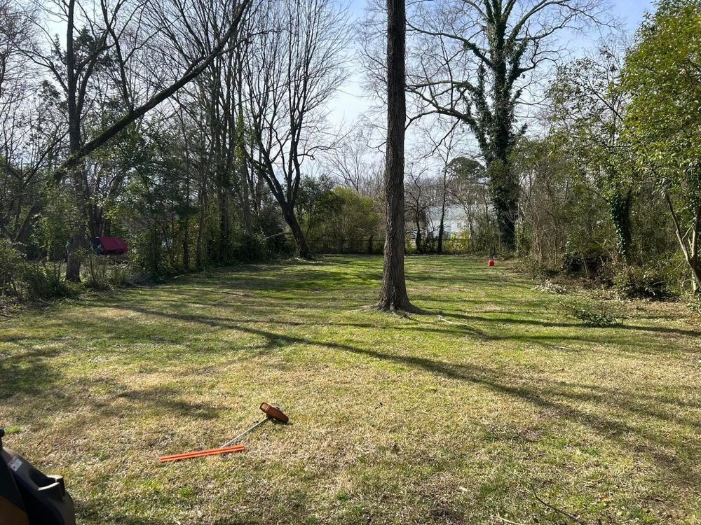 Our Fall Clean Up service ensures a pristine yard, removing leaves and debris to prepare your landscape for winter. Enhance curb appeal and protect plants with our thorough seasonal maintenance. for Durham Right Lawn Services in Rock Hill, SC