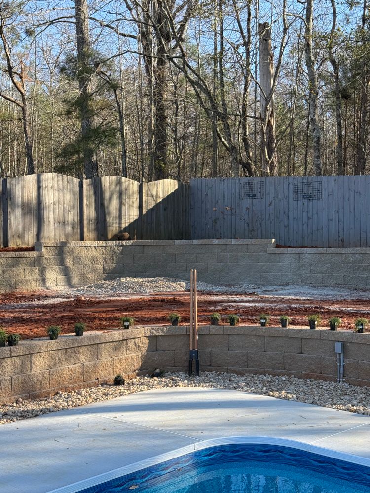 Retaining Walls for 360 Grading and Concrete in Bremen, GA