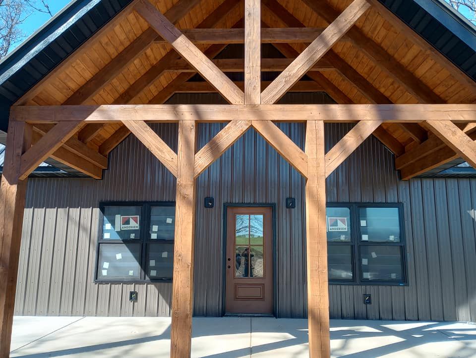 Exterior Renovations for Eggert Construction and Landhaus Woodworks in Winona,  MO