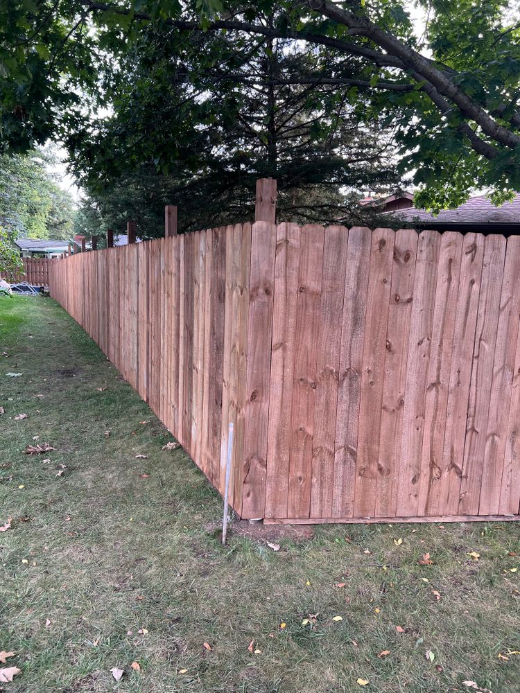 Wood Fences for 321 Fence Inc. in Faribault, MN