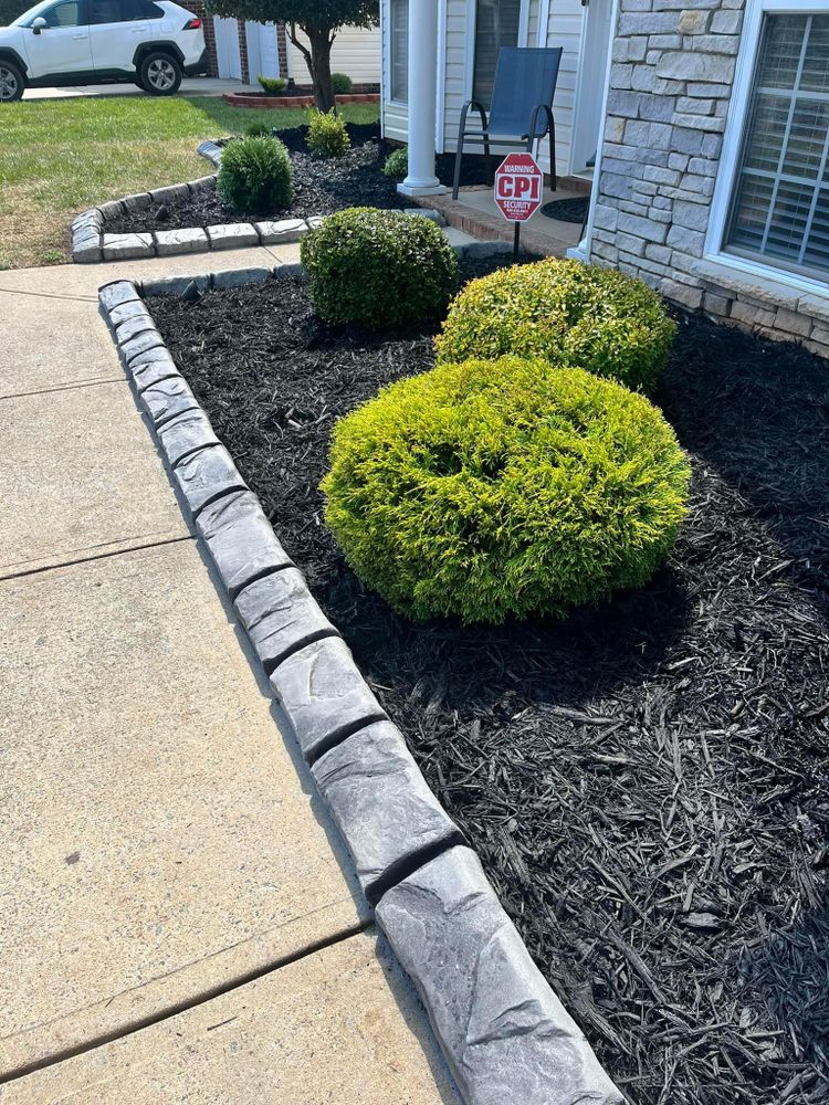 Landscape Curbing, Decorative Border Systems, Concrete Curbing Replacement for Streamline Borders, LLC in Indian trail, NC