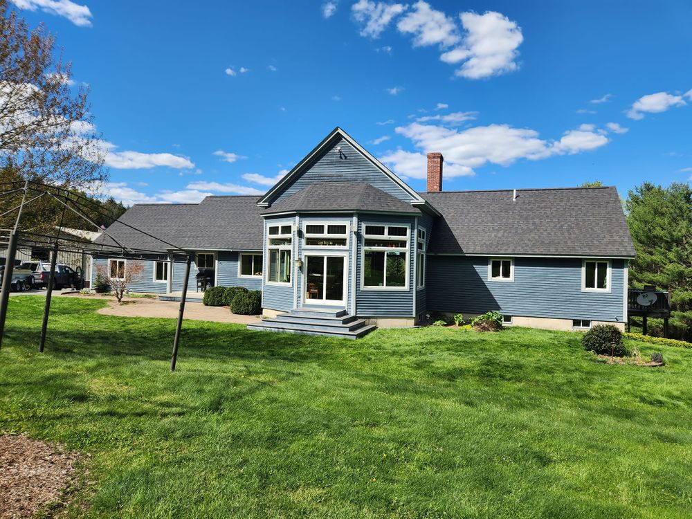 Our Roofing Installation service ensures durable and high-quality roofs tailor-made for your home, complementing our expertise in deck & patio installation to enhance your outdoor living space seamlessly. for Vandal and Sons Home Improvement in Springfield, VT