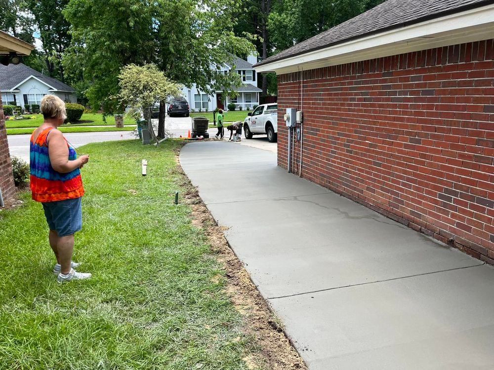 Discover durable and aesthetically pleasing solutions with our concrete paving service. We offer expert concrete services, ensuring your driveways and patios are expertly crafted for longevity and style enhancement. for Solid Foundation Concrete Finishing in Statesboro, GA