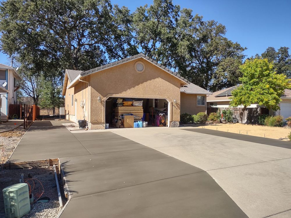 Concrete for Austin LoBue Construction in Cottonwood, CA