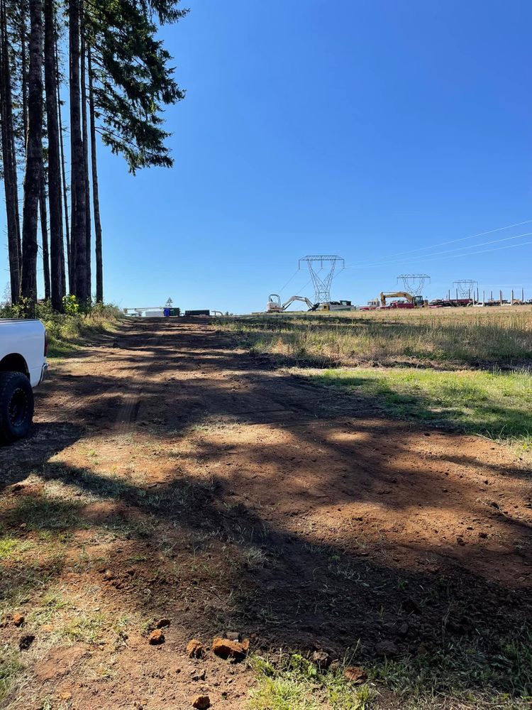 Excavating for DCX LLC in Gresham, OR