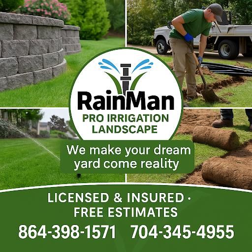 All Photos for Rainman Pro Irrigation and Landscape LLC in Lyman, SC