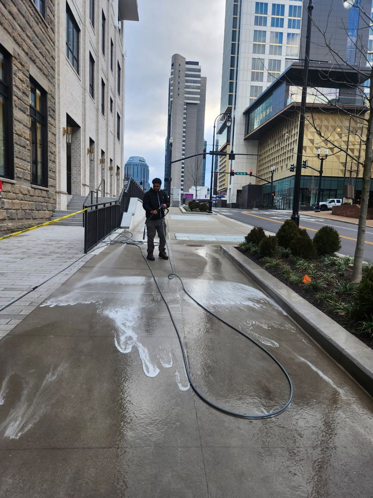 Power Washing for Clear Choice Services in Nashville, TN