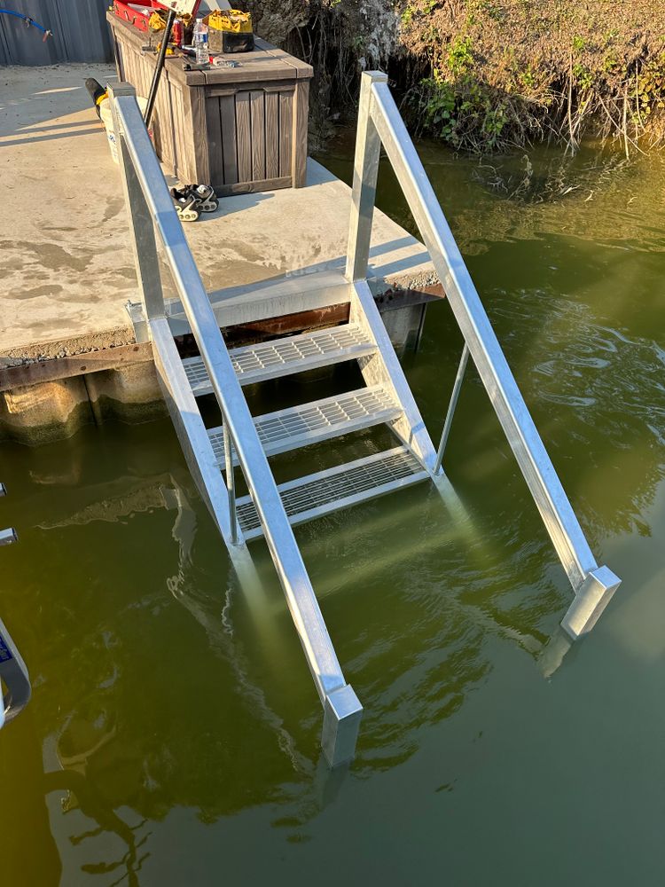 Lake Steps for BR Construction LLC  in Corsicana, TX