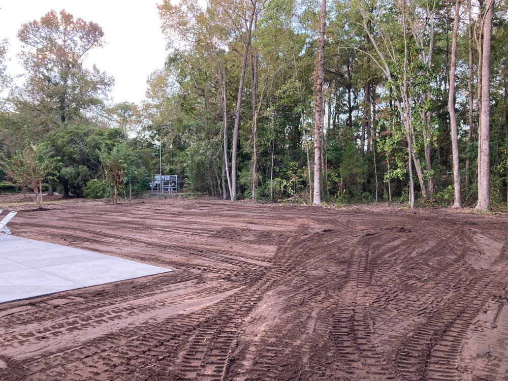 Grading for CW Earthworks, LLC in Charleston, South Carolina