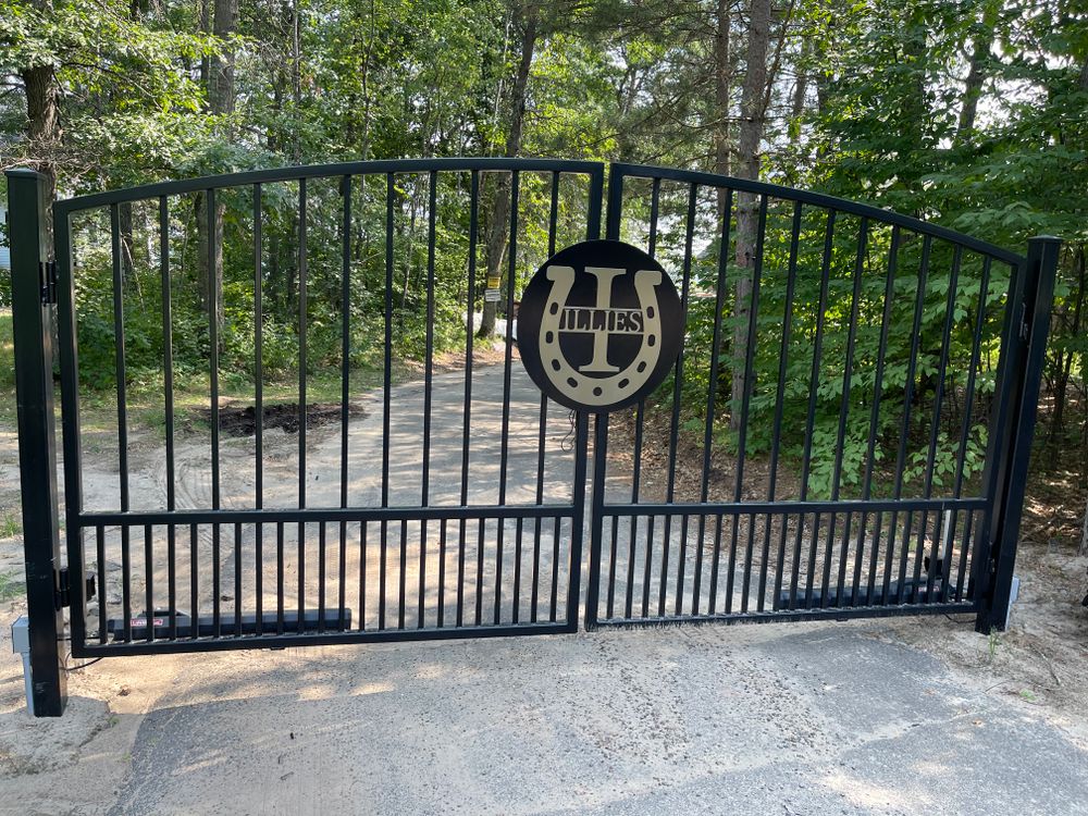 Enhance your home's security and elegance with our custom-designed driveway gates, meticulously crafted by skilled welders to provide durability, style, and functionality tailored perfectly to your property's needs. for Fusion Welding in Pierz, MN