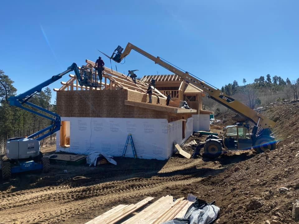 Construction for Horstmann Homes in Lead , SD