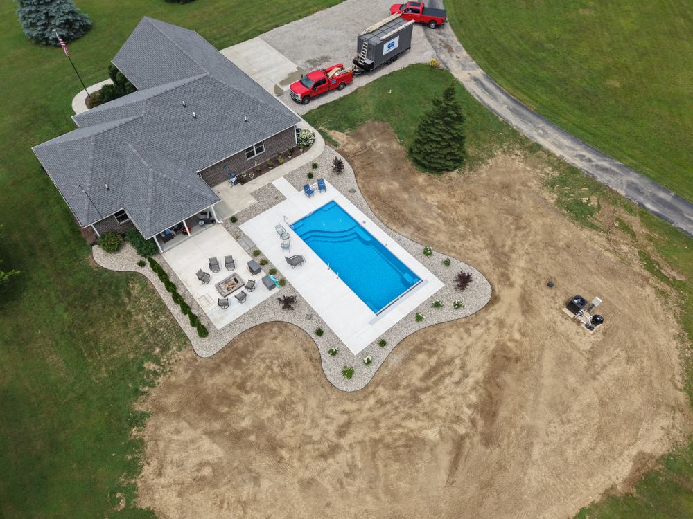 Landscapes for Shaw Landscape and Design in Greenfield, IN