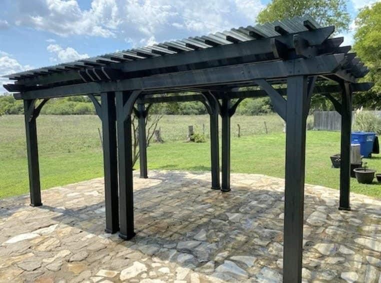 Pergola and Pavilions  for Ansley Staining and Exterior Works in New Braunfels, TX