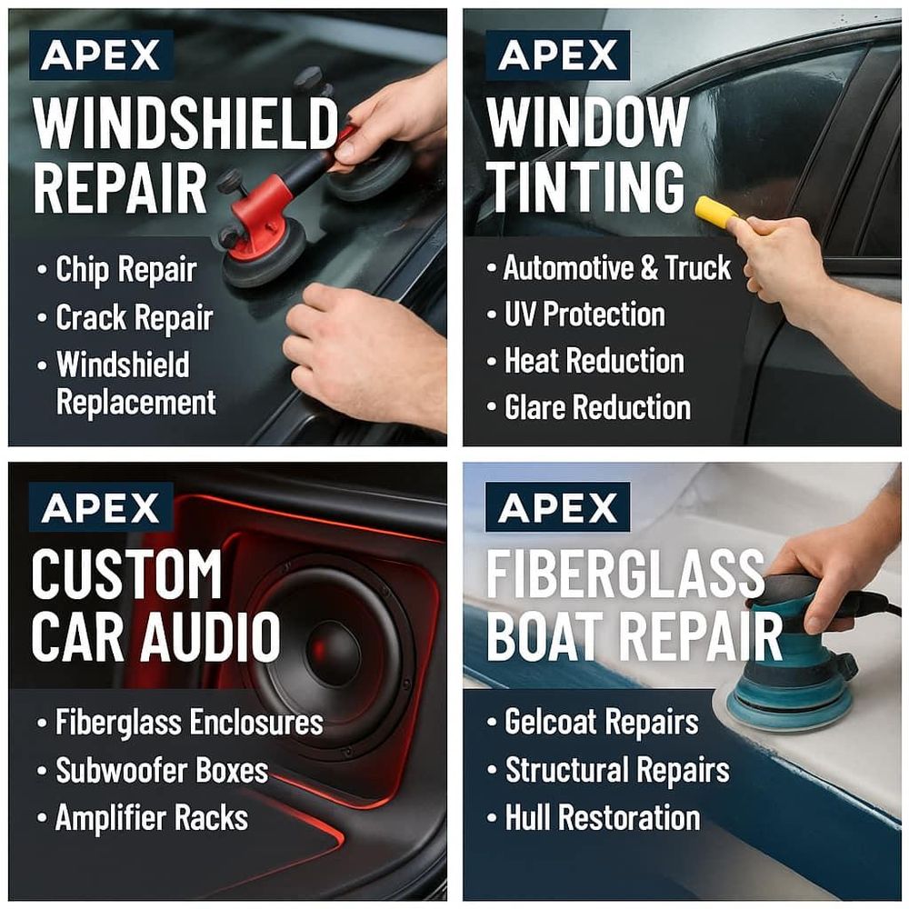 Windshield Repair for Apex Windshield Repair & Window Tinting Myrtle Beach in Myrtle Beach, SC